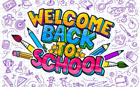WELCOME BACK - Tuesday, September 7th