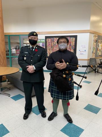 Remembrance Day at Anderson