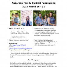 Anderson Family Portrait Fundraising Event